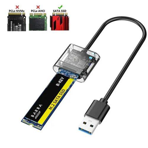 Sepetinegelsin M.2 Sata USB 3.0 Gen1 SSD Harddisk Kutusu M.2 NGFF- JMS578