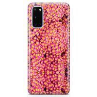 Samsung Galaxy S20 Kılıf Marguarite Arka Kapak Koruma Desenli Full Koruyucu