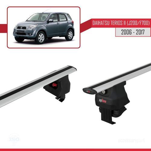 Daihatsu Terios II (J200/F700) 2006-2017 Arası ile uyumlu ACE-4 Ara Atkı Tavan Barı GRİ