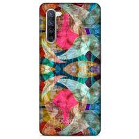 Oppo Reno 3 Pro 5g Kılıf Pastel Renkler (10) Full Koruma Kılıfı Fuşya Yeşil