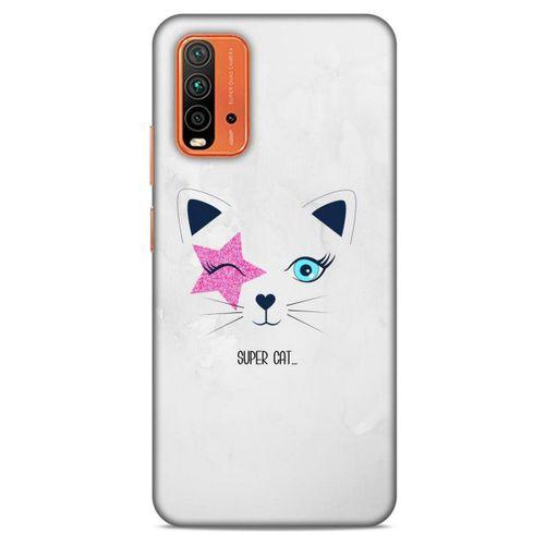 Lopard Xiaomi Redmi Note 9 4g Uyumlu Kılıf Kediler (19) Kılıfları Süper Kedi