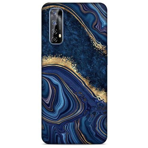Realme 7 Uyumlu Kılıf Mavi Delisi (1) Kılıfı Mermer