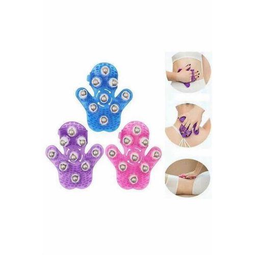 Selülit Giderici Masaj Eldiveni 9 Bilyeli Palm Masaj Eldiven Tam Vücut