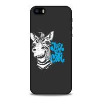 Animax Cool Zebra Apple Iphone 5 Kılıf Desenli Silikon