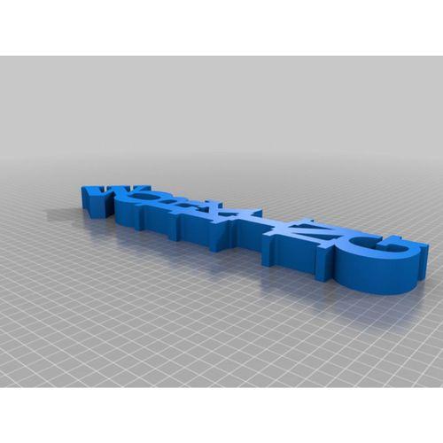 Ofis Masa Dekor Yazısı – 3D Baskı Masa Üstü Dekor (Bu ürün Sadece Plastik parçadır - Almadan Önce Soru Sorabilirsiniz)