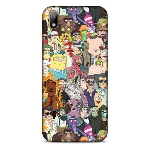 Huawei Y5 2019 Uyumlu Kılıf Rick And Morty (33) Hybrid Kılıf Killer Rick