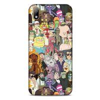 Huawei Y5 2019 Uyumlu Kılıf Rick And Morty (33) Hybrid Kılıf Killer Rick