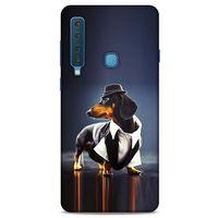 Samsung Galaxy A9 2018 Kılıf Köpek Kıyafetleri (1) Kılıfı Dakhund Gömlek