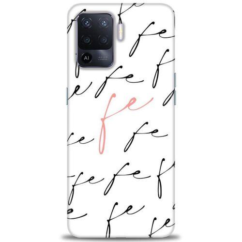 Oppo Reno 5 Lite Kılıf HD Baskılı Kılıf - Fe + Tam Ekran Koruyucu