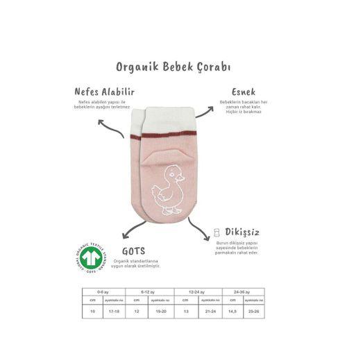 Bistyle Hayvan Figür Kaymaz Kız Soket Çorap 2'Li BS10120 Gri