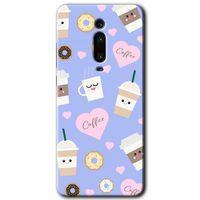 Xiaomi Mi 9T Kılıf Baskılı Arka Kapak - Coffee Cake +Tam Ekran Koruyucu