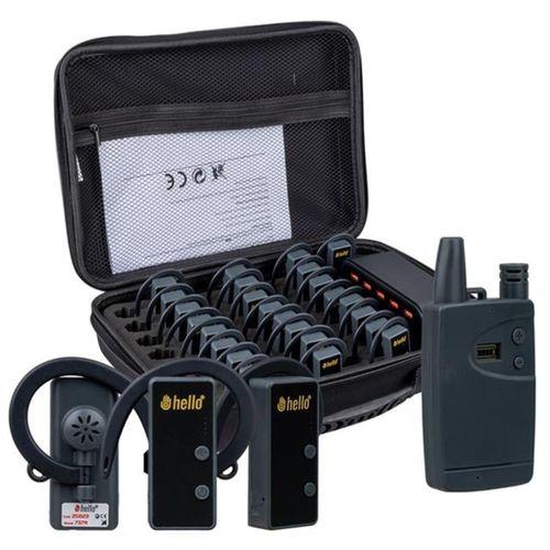 Hello HL-27915 25'li Kulaklık Tipi Tur Rehber Sistemi Seti (100 Metre Menzil)
