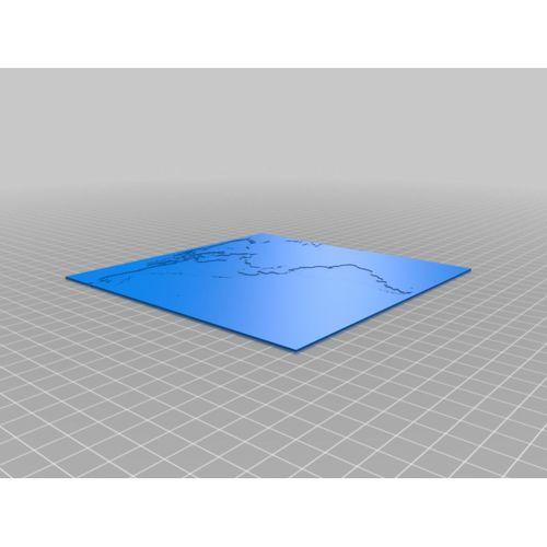 32 × 16 LED Matrix için Dünya Haritası - 5147760