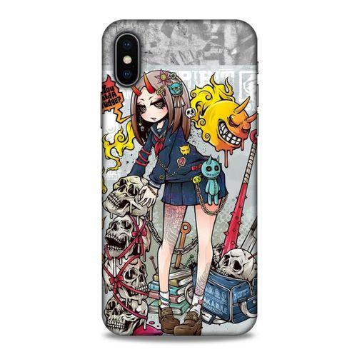 Apple Iphone X Uyumlu Kılıf Motorsiklet (34) Slim Armor Kılıf Harley Davidson