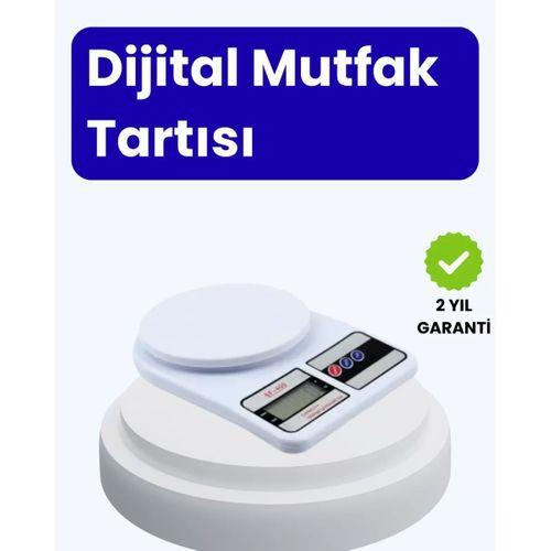 Dijital Mutfak Terazisi 10kg Kapasiteli 1g Hassasiyetli