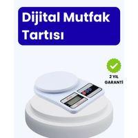 Dijital Mutfak Terazisi 10kg Kapasiteli 1g Hassasiyetli