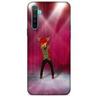 Oppo Realme 6i Kılıf FunnyMaX (27) Tasarımlı Kılıf Fuşya