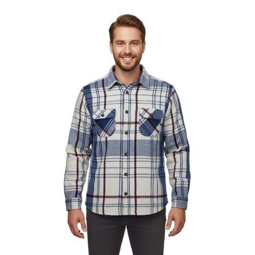 Erkek Kışlık Çift Cep Kapaklı Oduncu Gömlek BGL-ST04934