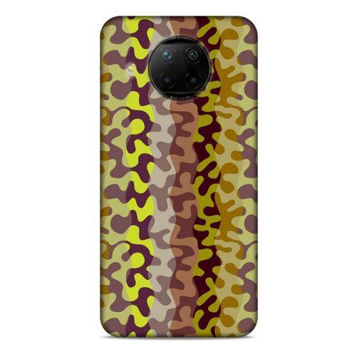 Lopard Xiaomi Redmi Note 9 Pro 5G Uyumlu Kılıf Kamuflaj (87) Silicone Cover