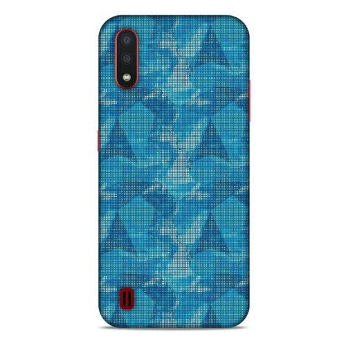 Geometrix 45 Samsung Galaxy A01 Kılıf Silikon Kapak