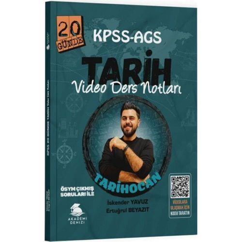 KPSS AGS Tarih Video Ders Notları Akademi Denizi