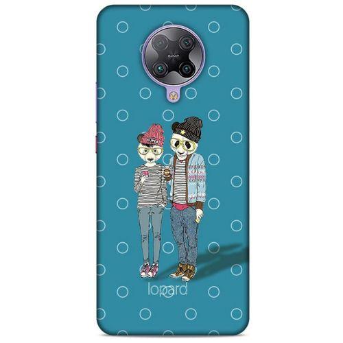Xiaomi Poco F2 Pro Kılıf FunnyMaX (16) Kalın Kılıf Mavi