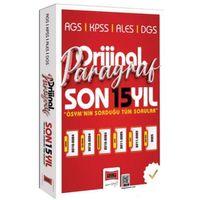 2026 KPSS AGS ALES DGS Orijinal Paragraf 15 Yıl Çıkmış Sorular Yargı Yayınları