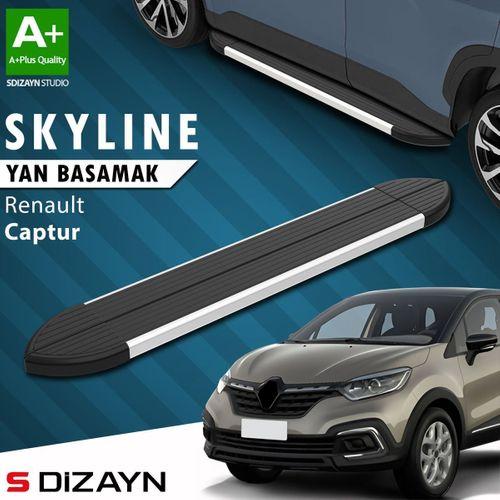 S-Dizayn Renault Captur Skyline Aluminyum Yan Basamak 173 Cm 2013-2020 A+ Kalite