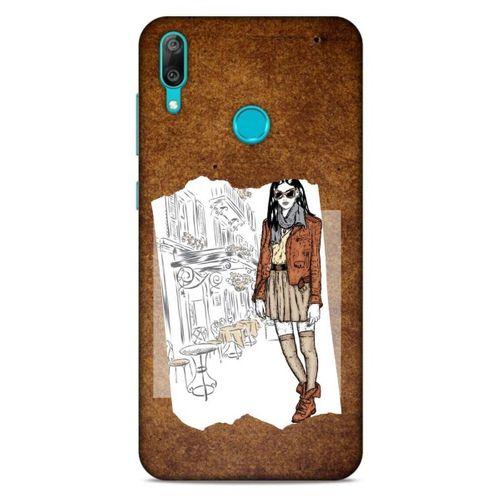 Sokak Modası 92 Huawei Y7 2019 Kılıf Desenli Silikon