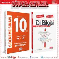 Editör Yayınları 10. Sınıf 6 Fasiküllü Deneme ve AKM Dil Bilgisi Soru Bankası Seti 2 Kitap