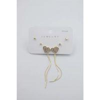 Çoklu Set Küpe - Altın