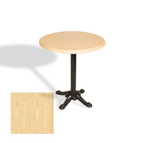 Dockers Çipa Döküm Ayak Yuvarlak Masa Çap 70cm - (Werzalit, Wermodin ve Allzalit Tabla) - Akçaağaç