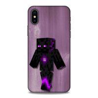 Lopard Apple Iphone X Uyumlu Kılıf PiXel (50) Shockproof Kılıf Mor