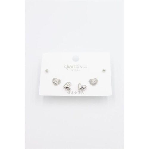 Çoklu Set Küpe - Gümüş