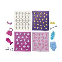 G1355 Barbie Designer Desen Paketi Hamur Oyun Seti  +3 yaş