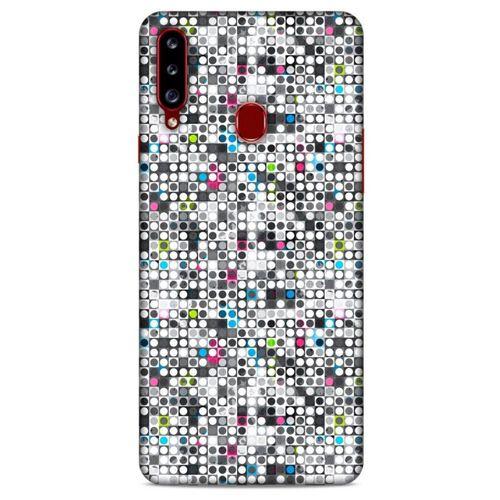 Geometrix 08 Samsung Galaxy A20s Kılıf Silikon Kapak