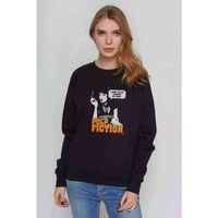 PULP FICTION Baskılı Siyah Kadın Sweashirt