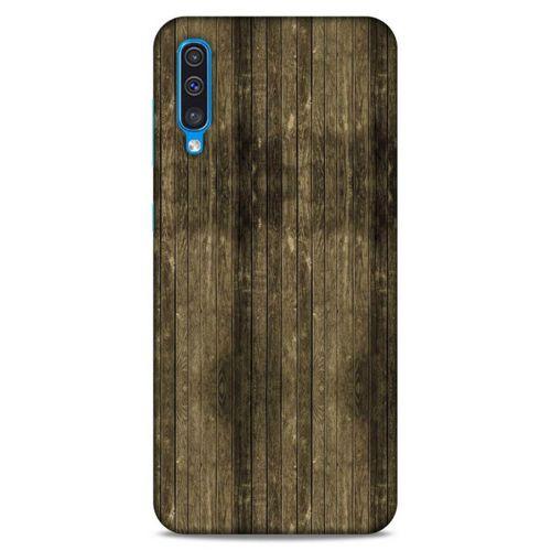 Lopard Samsung Galaxy A50 Uyumlu Kılıf Wood'X (20) Koruyucu Kılıf Desenli
