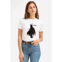 Anime Tokyo Ghoul Anteiku Baskılı Beyaz Kadın Tshirt