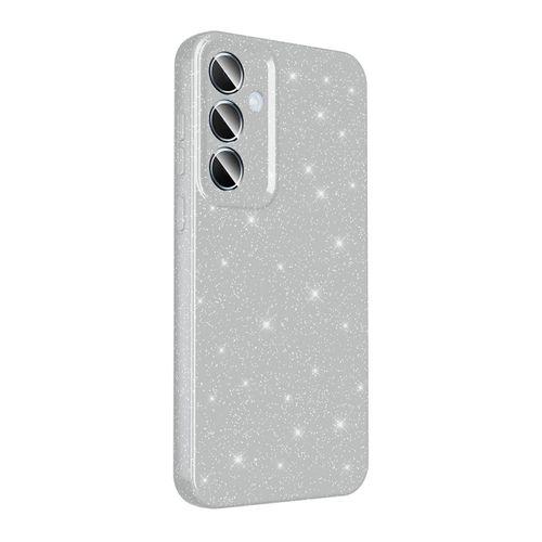 Galaxy S24 Plus Kılıf Kamera Korumalı Simli Lüks Zore Koton Kapak