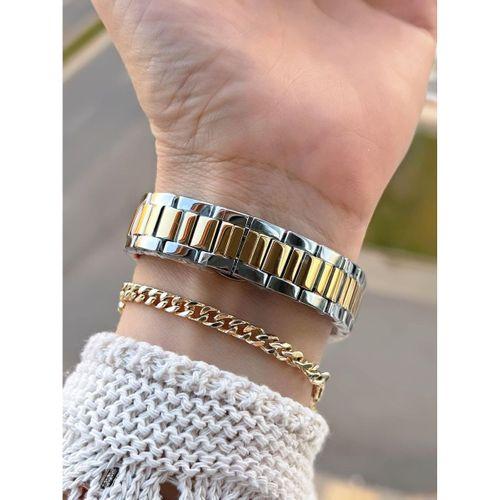 Daniel Klein Çelik Kordonlu 2 Yıl Garantili 3 Atm Suya Dayanıklı Kadın Kol Saati+Bileklik BD.10070.3