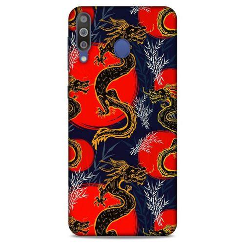 Samsung Galaxy M30 Kılıf Dragons (30) Silicone Case Ejderha Cizimi
