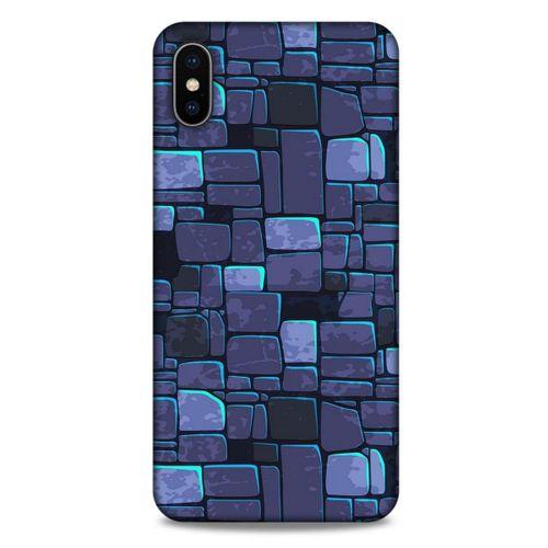 Apple iPhone XS Max Kılıf Baskılı Özel Seri Taşlı (12) Koruyucu Silikon