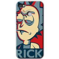GM 8 Go Kılıf HD Desen Baskılı Arka Kapak - Rick News + Kırılmaz Cam