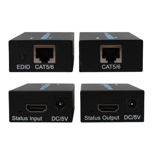 Powermaster HDMI To Cat5-Cat6 Extender 60 Metre Uzatıcı  PM-18232