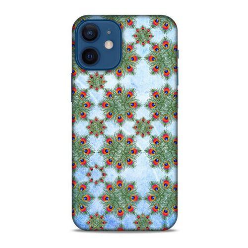Apple iPhone 12 Mini Kılıf Desenli Özel Seri Tüyler (24) Darbe Emici Kılıf
