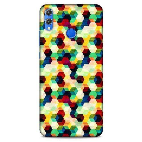 Geometrix 57 Huawei Honor 8x Kılıf Silikon Kapak
