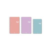 Pastel 72 Yaprak Kareli 16X23 Defter Spiralli Pp Kapak - 1 adet