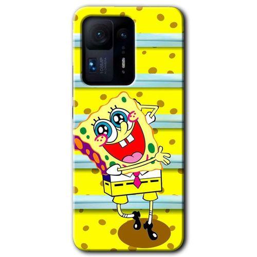 Potkal Hediye Fabrikası Xiaomi Mi Mix 4 Kılıf HD Desen Baskılı Arka Kapak - Siyah Mermer Desenli Y Harfi