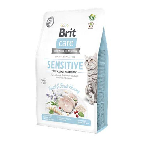 Brit Care Alerjileri Olan Yetişkin Kediler İçin, Tahılsız, Hipoalerjenik, Larva Ve Taze Ringa Balıklı Kuru Mama 2 kg